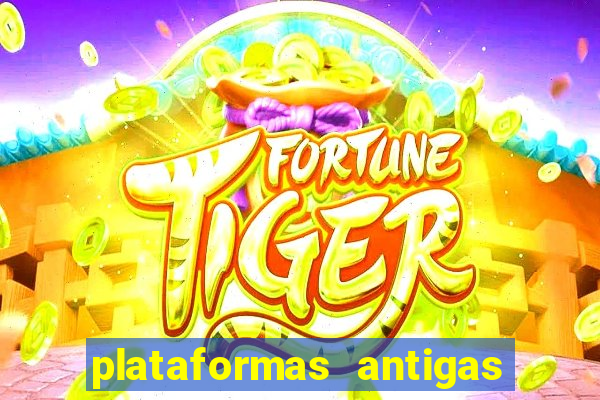 plataformas antigas de jogos